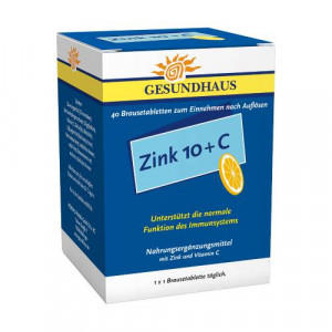 Produktbild von ZINK 10+C Brausetabletten