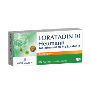 Produktbild von LORATADIN 10 Heumann Tabletten
