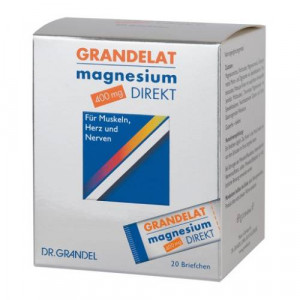 Produktbild von MAGNESIUM DIREKT 400 mg Grandelat Pulver
