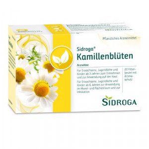 Produktbild von SIDROGA Kamillenbl&uuml;ten Tee Filterbeutel