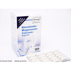 Produktbild von KIESELERDE MAGNESIUM Calcium Kapseln