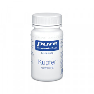 Produktbild von PURE ENCAPSULATIONS Kupfer Kupfercitrat Kapseln