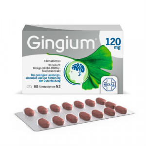 Produktbild von GINGIUM 120 mg Filmtabletten